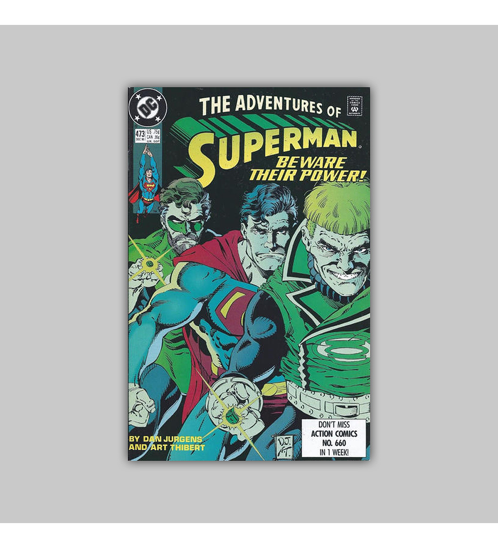 The Adventures of Superman 473 1990