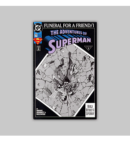 The Adventures of Superman 498 3rd printing 1993