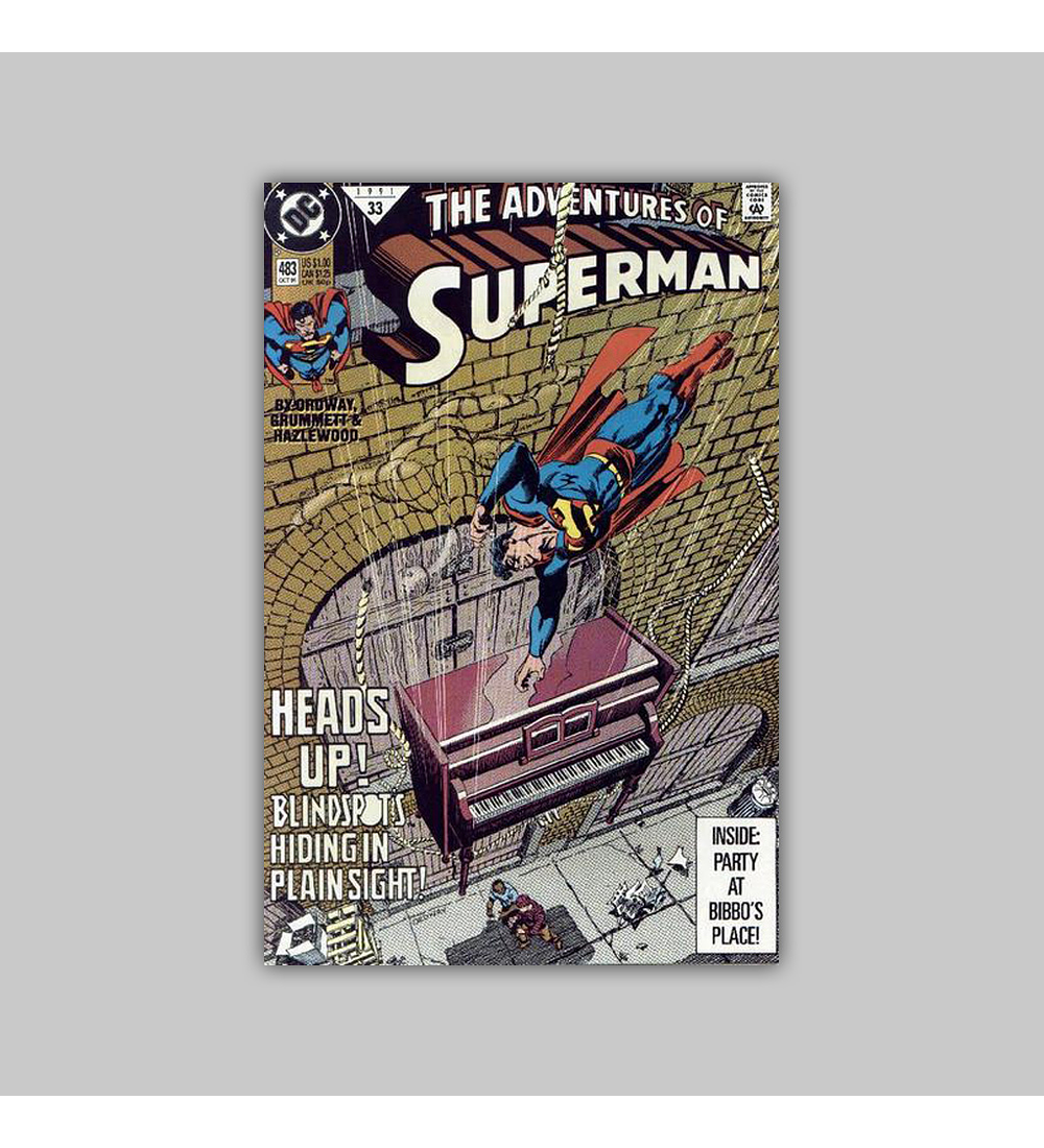 The Adventures of Superman 483 1991