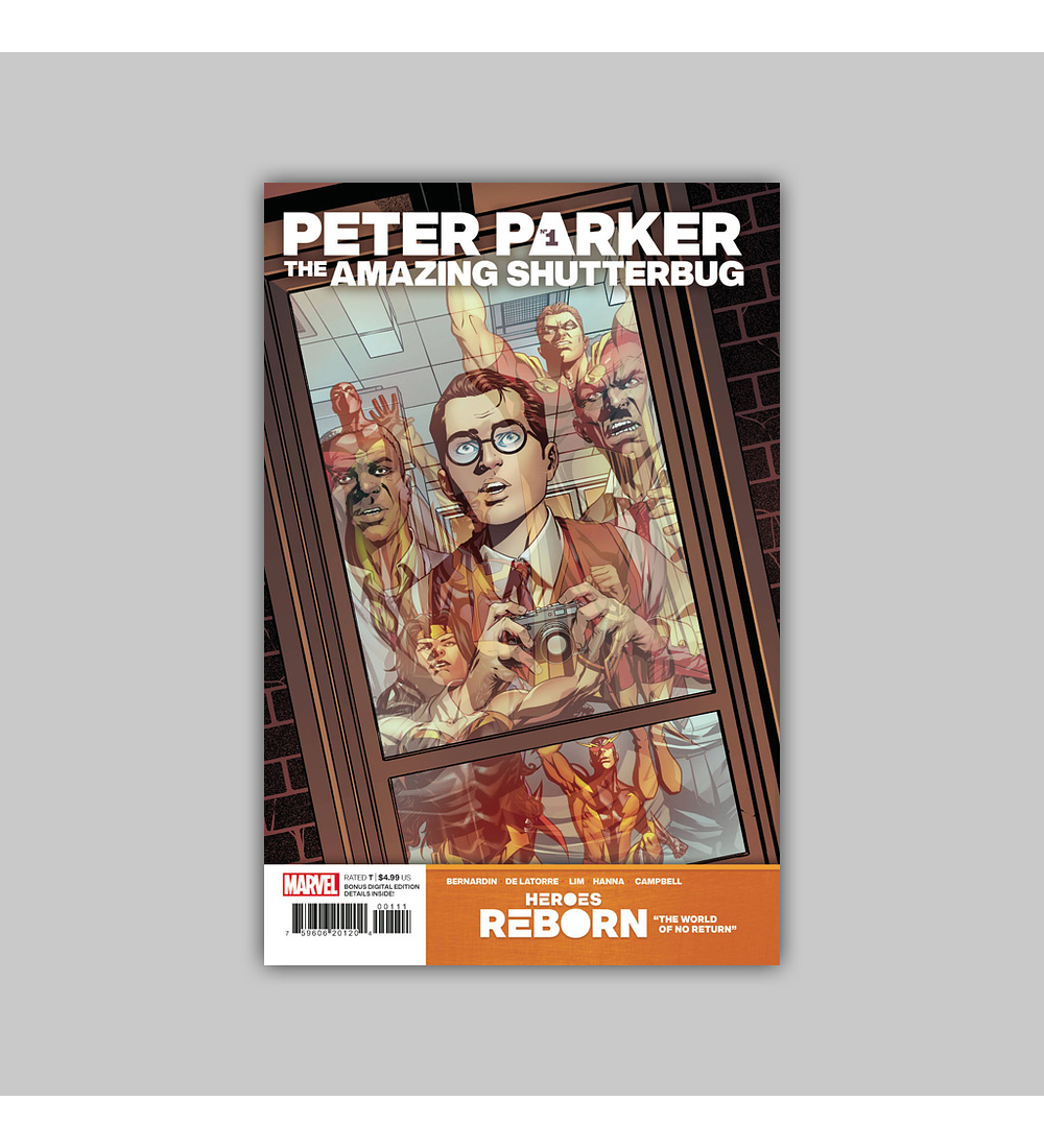 Heroes Reborn: Peter Parker, the Amazing Shutterburg 1 2021