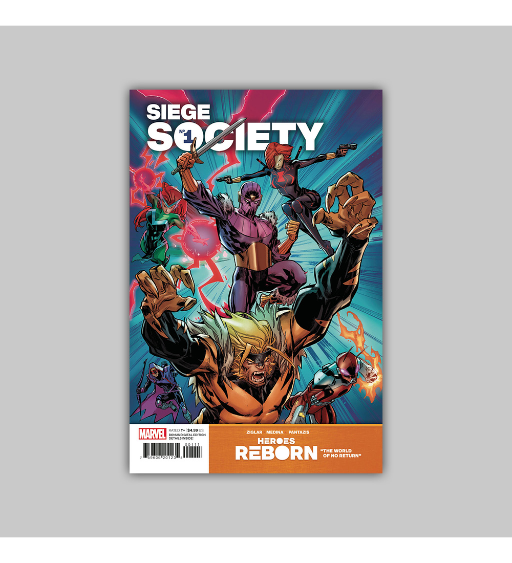 Heroes Reborn: Siege Society 1 2021