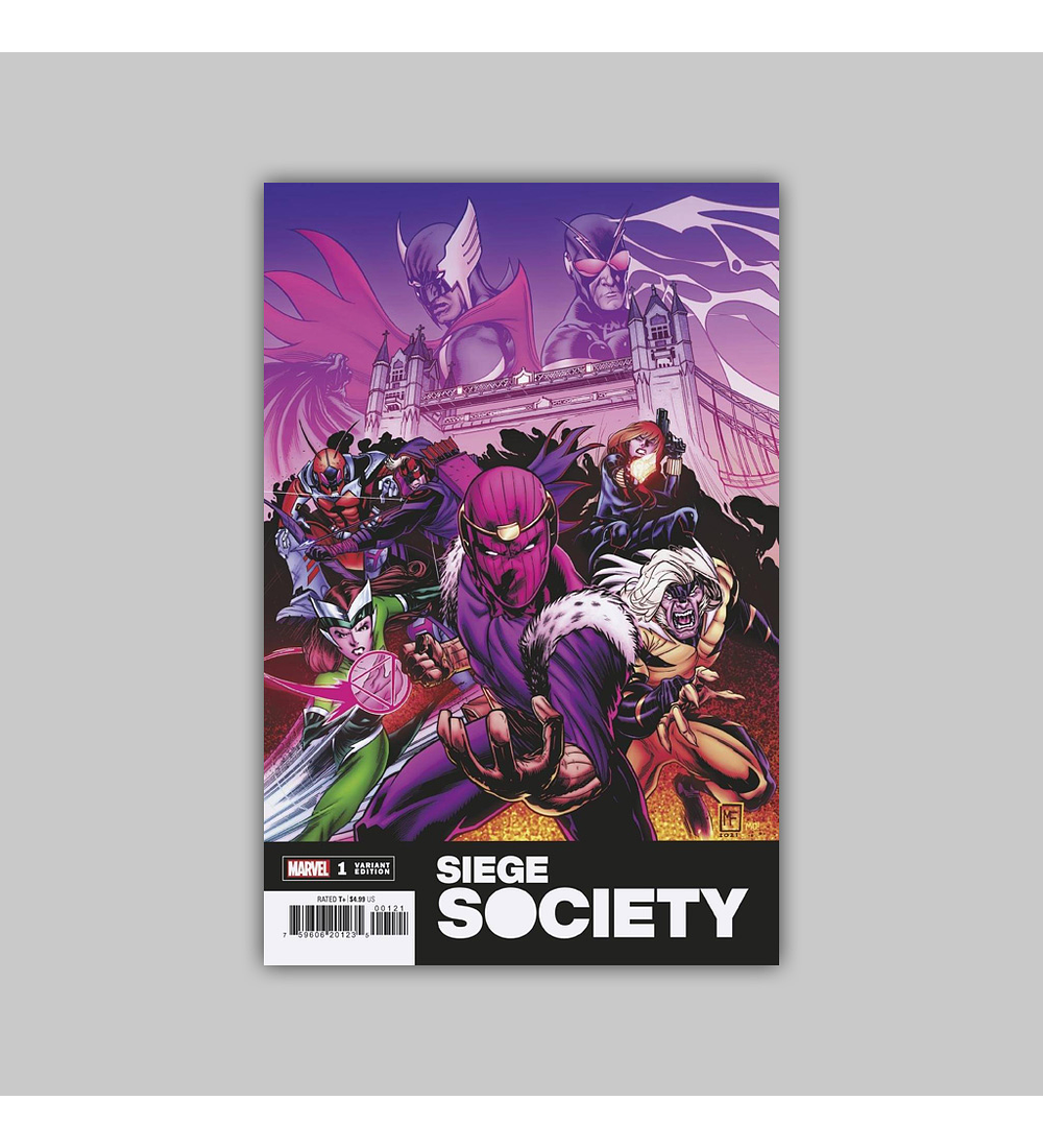 Heroes Reborn: Siege Society 1 B 2021