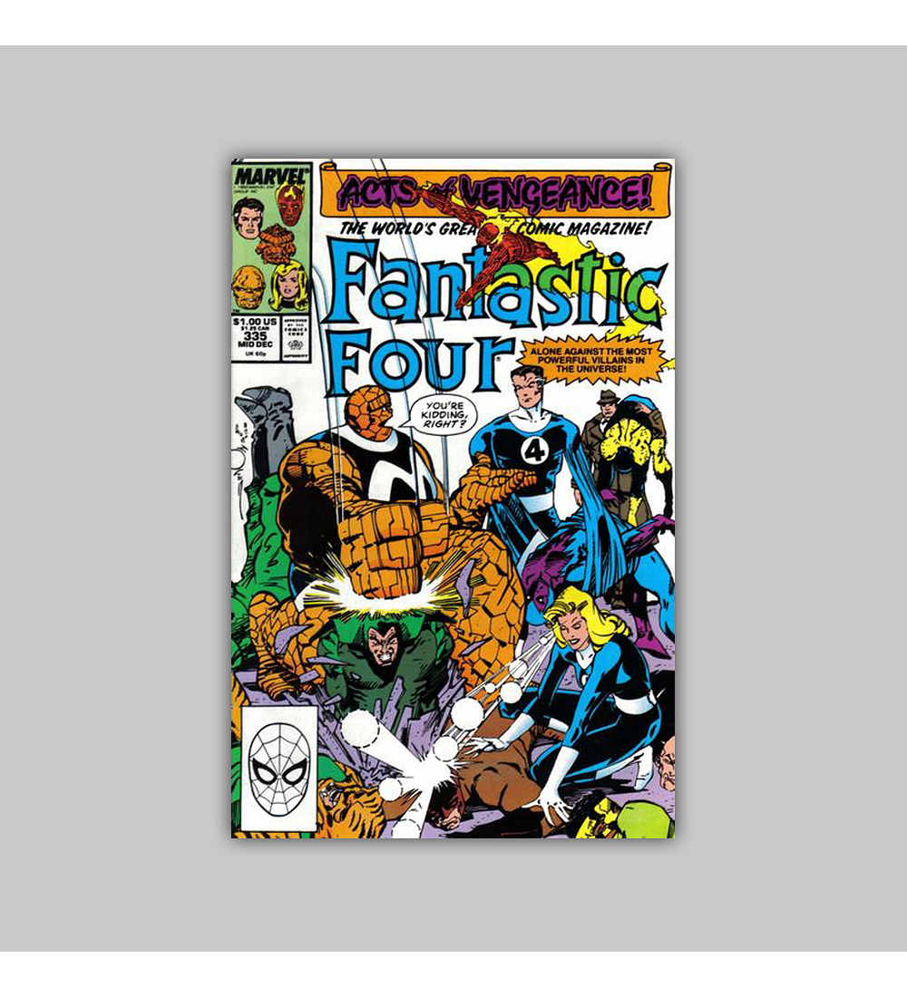 Fantastic Four 335 1989
