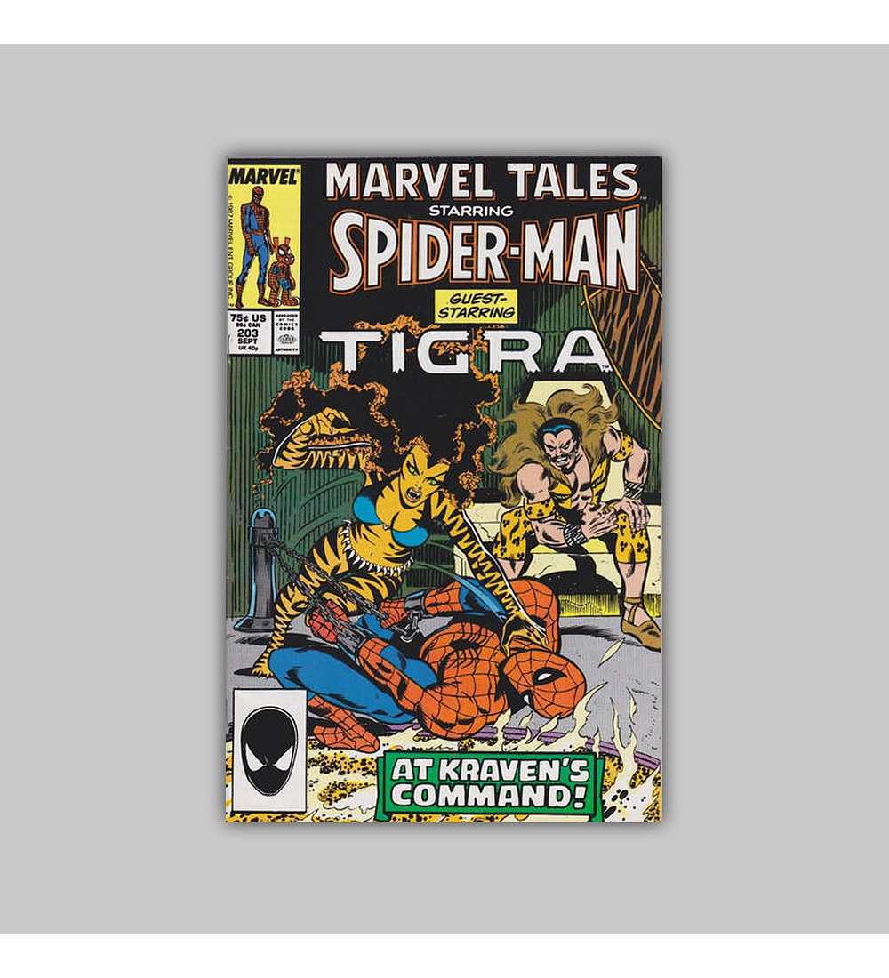 Marvel Tales 203 VF (8.0) 1987