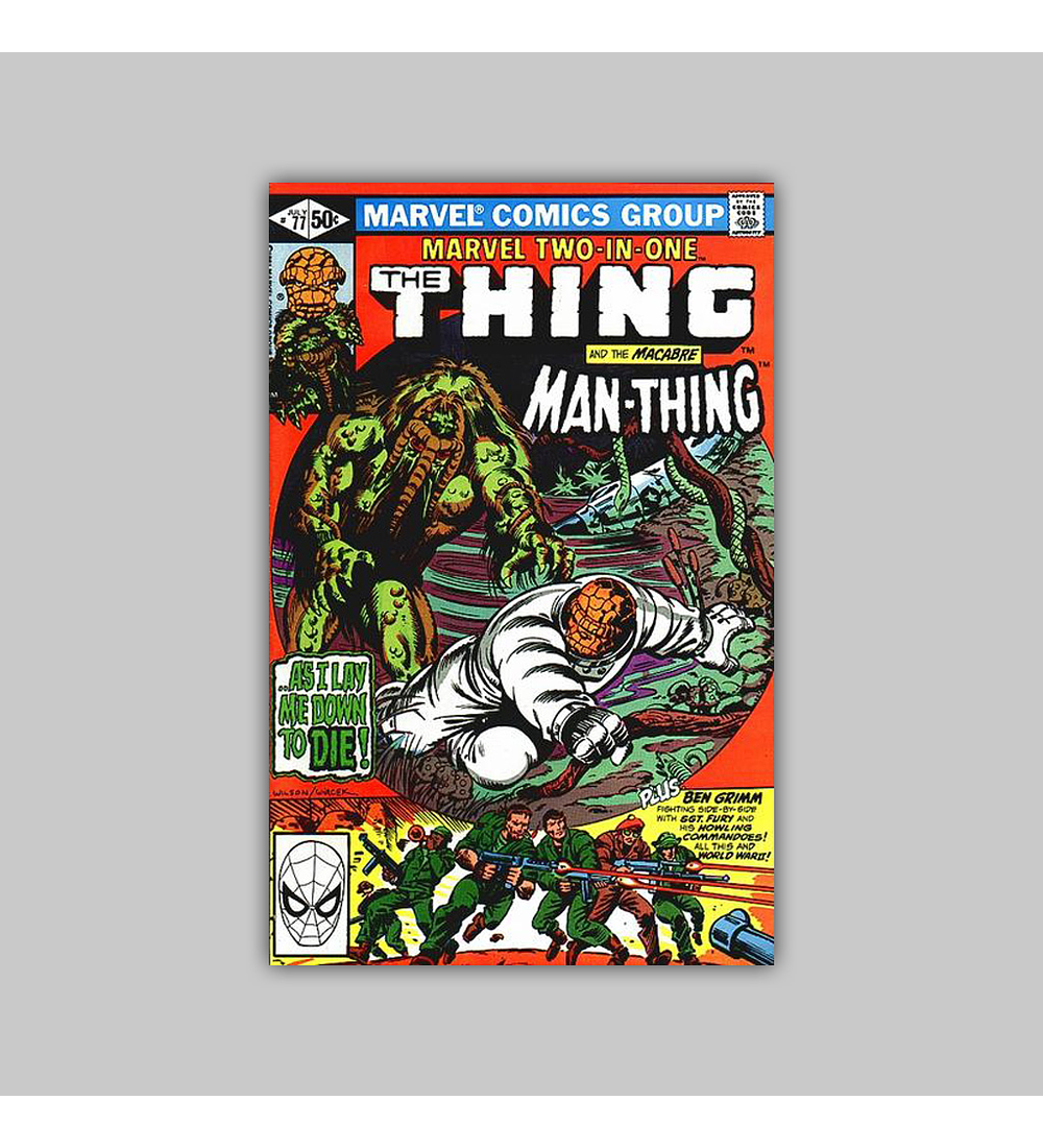 Marvel Two-In-One 77 VF (8.0) 1981