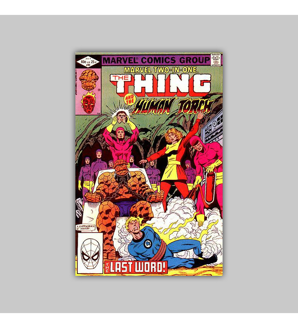 Marvel Two-In-One 89 VF (8.0) 1982