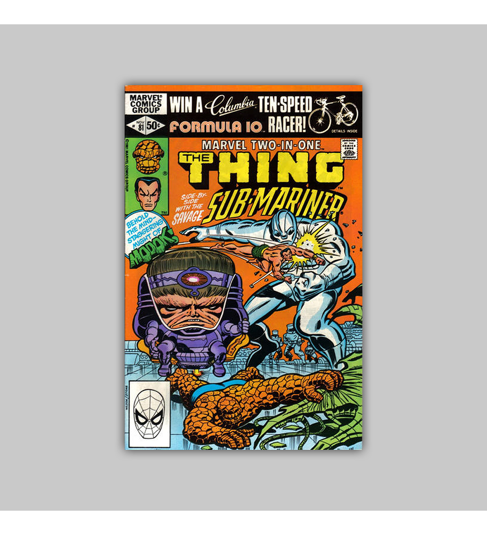 Marvel Two-In-One 81 1981