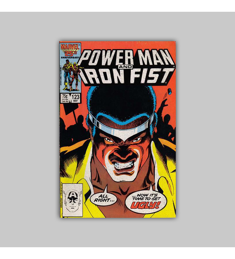 Power Man and Iron Fist 123 VF (8.0) 1986