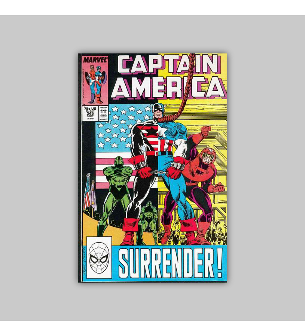 Captain America 345 1988