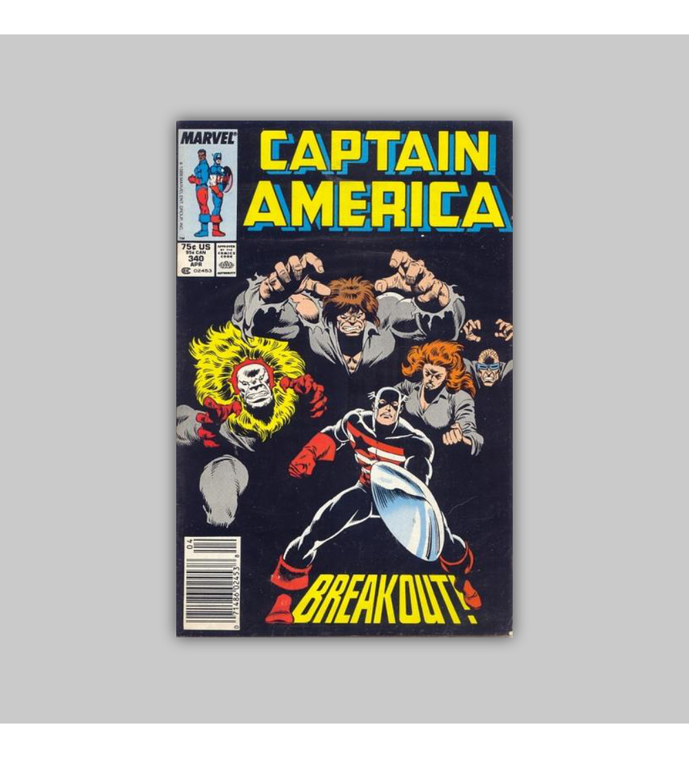 Captain America 340 1988