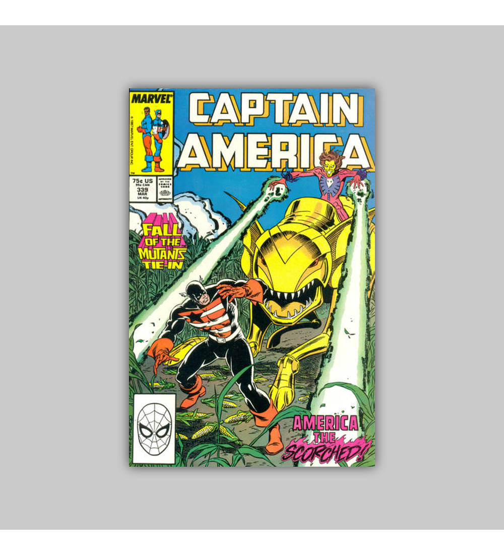 Captain America 339 1988