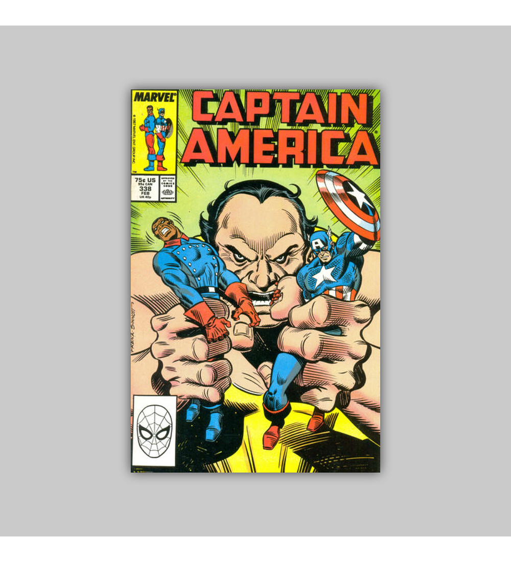 Captain America 338 1988