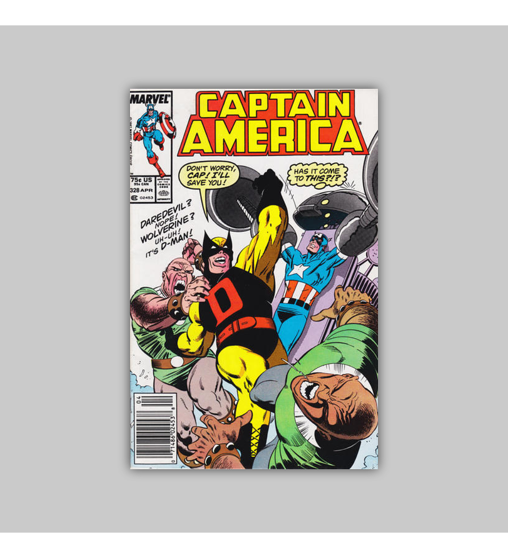 Captain America 328 1987