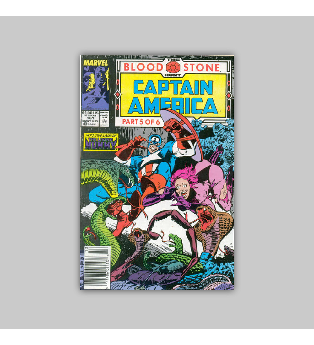 Captain America 361 1989