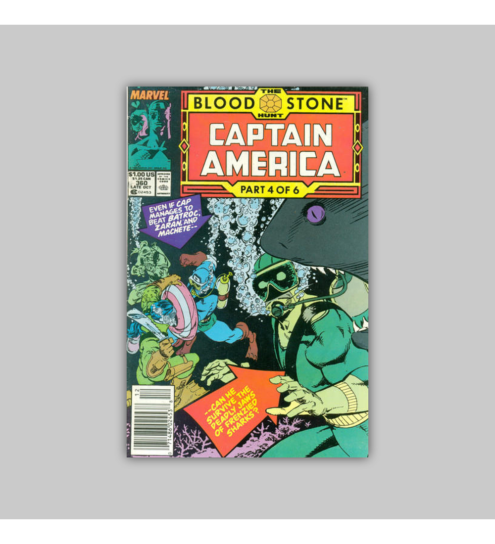 Captain America 360 1989
