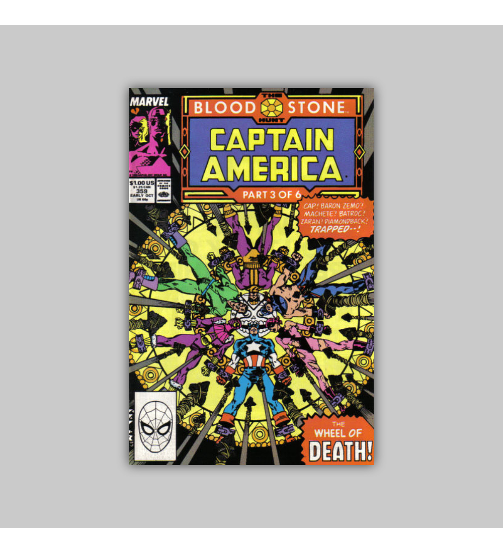 Captain America 359 1989