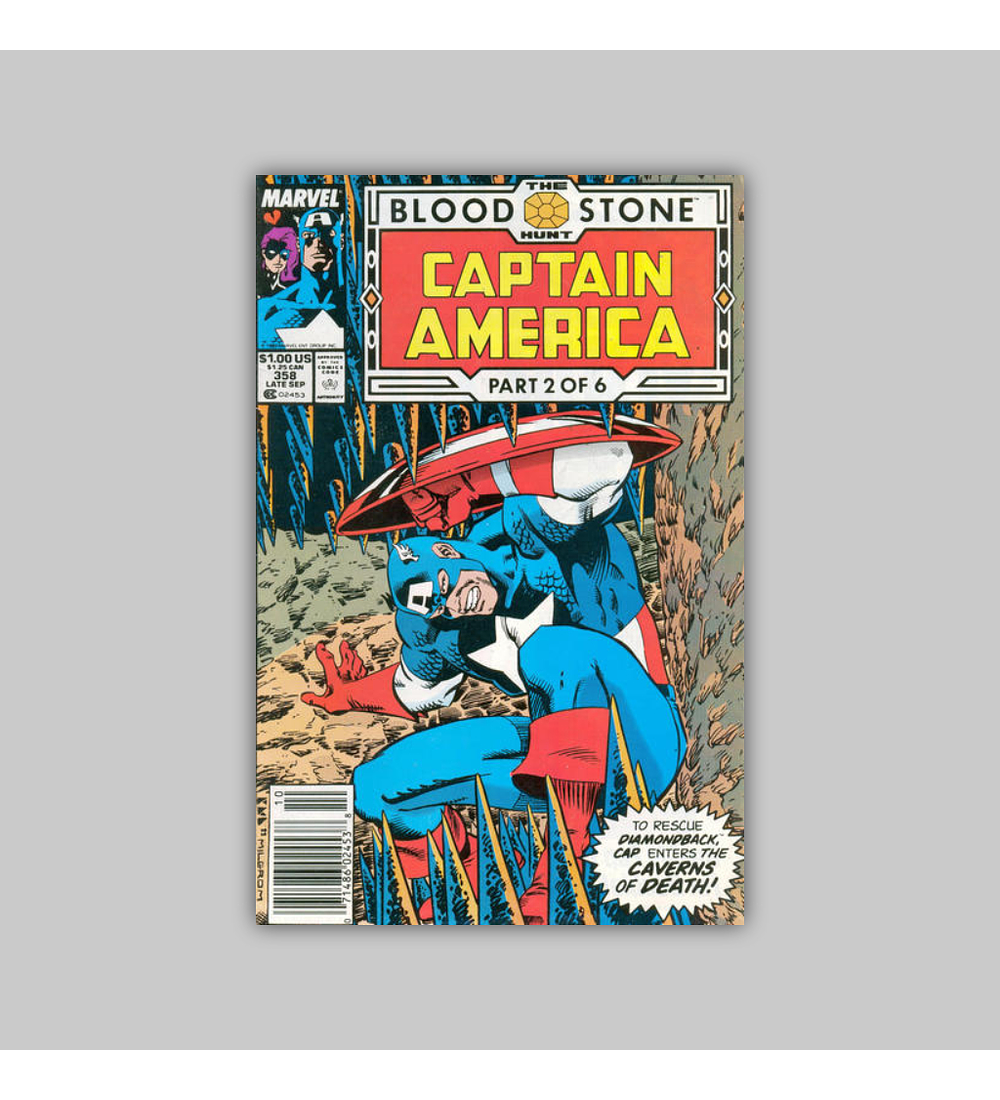 Captain America 358 1989