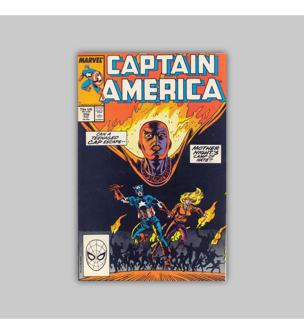 Captain America 356 1989