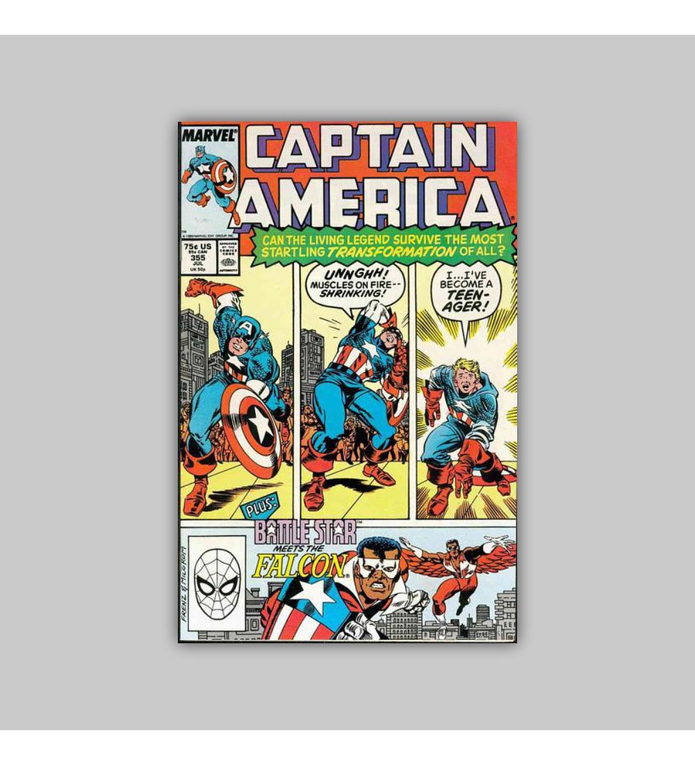 Captain America 355 1989