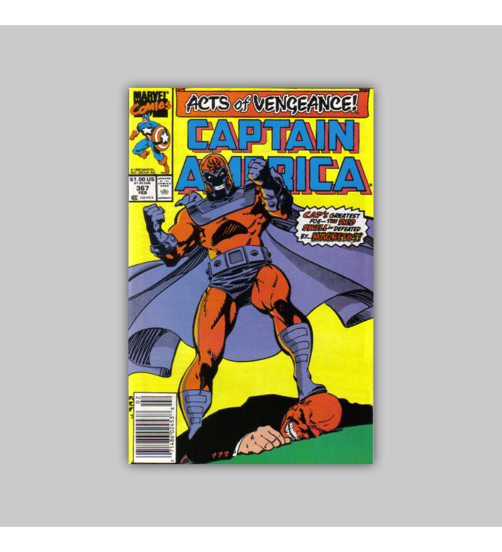 Captain America 367 1990