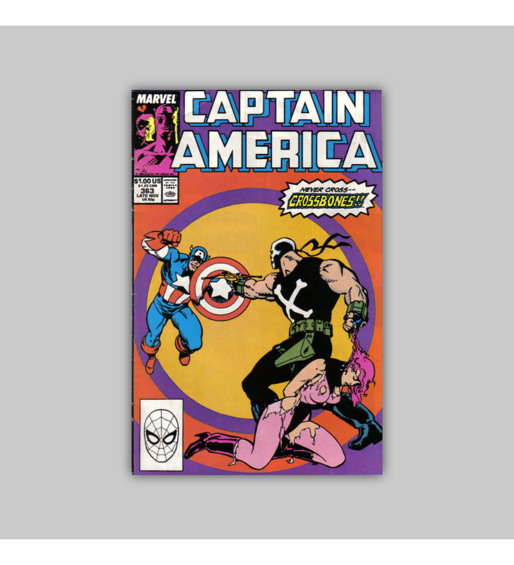 Captain America 363 1989