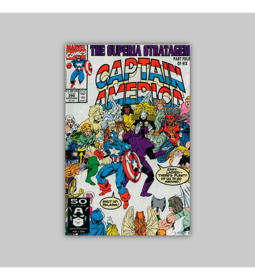 Captain America 390 1991
