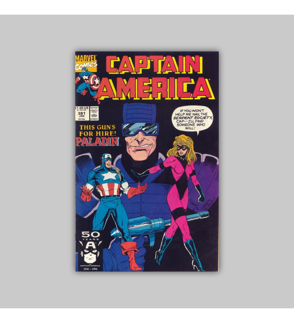 Captain America 389 1991