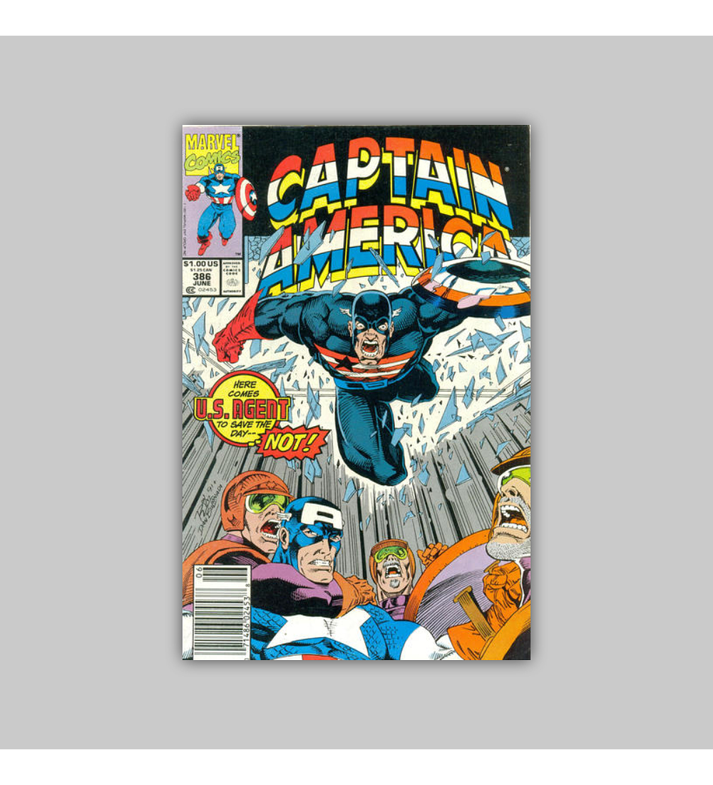 Captain America 386 1991
