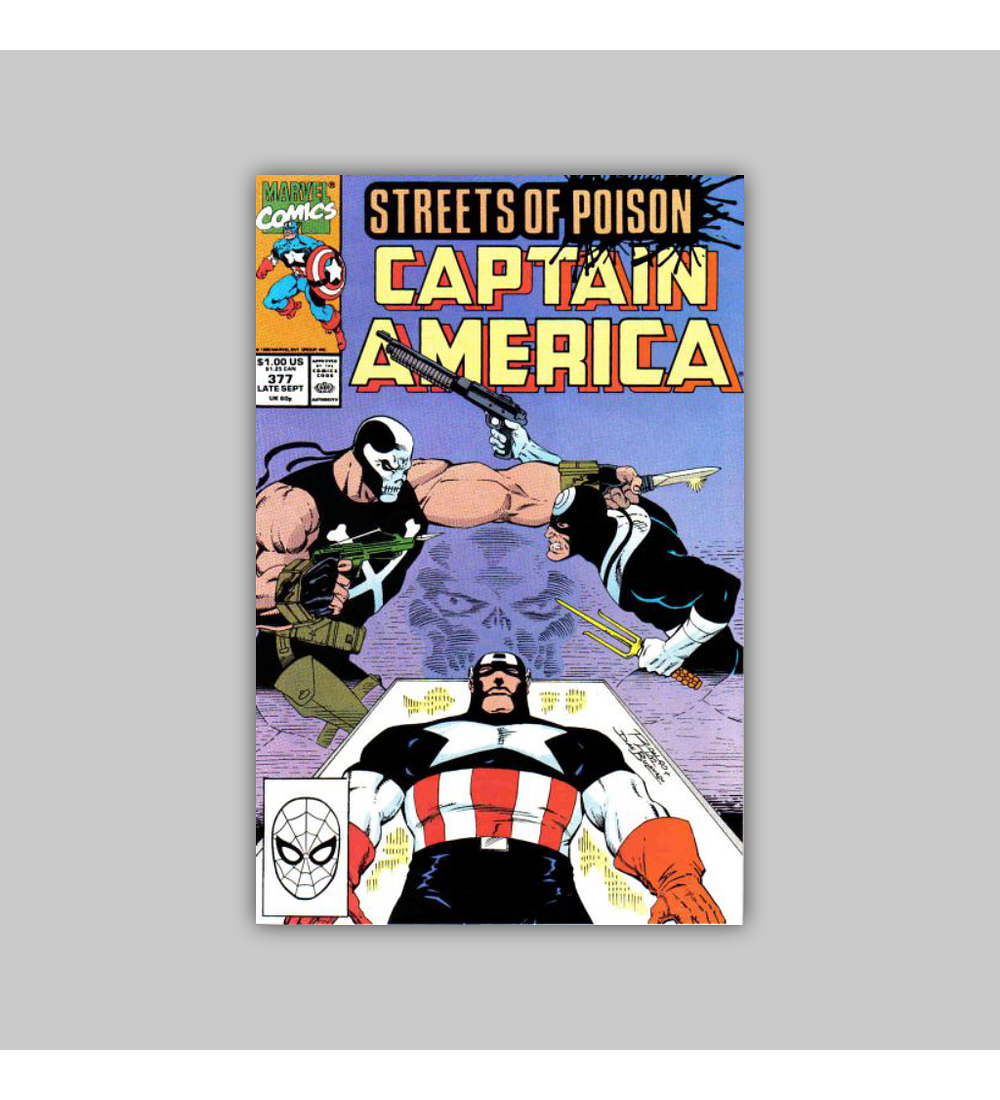 Captain America 377 1990