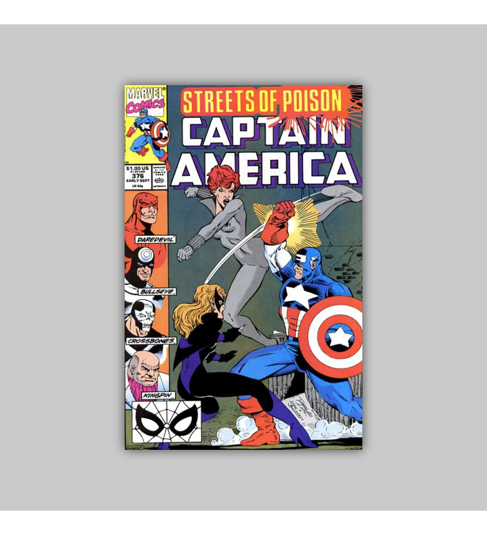 Captain America 376 1990