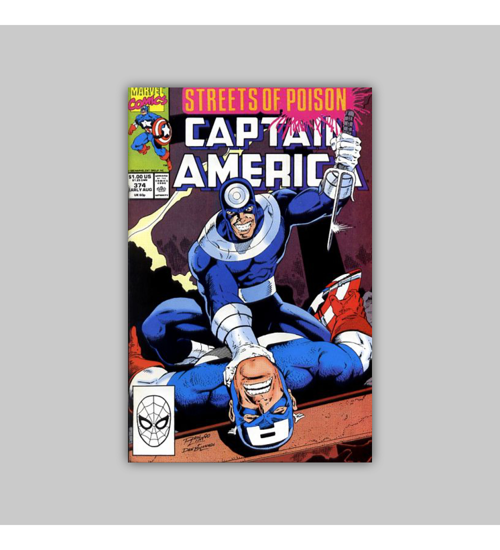Captain America 374 1990