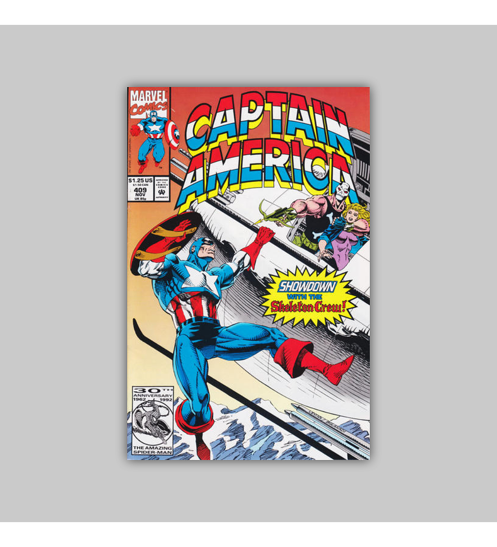 Captain America 409 1992