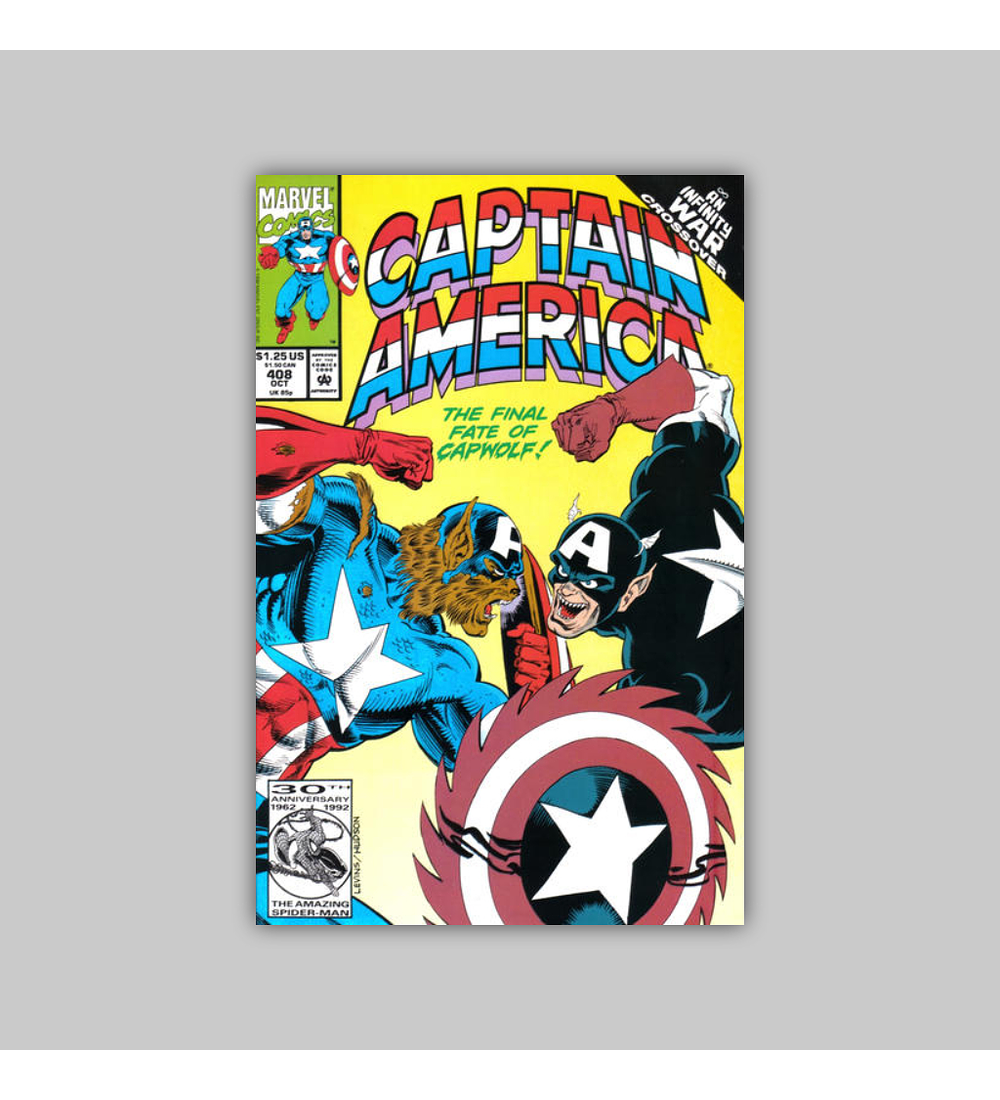Captain America 408 1992