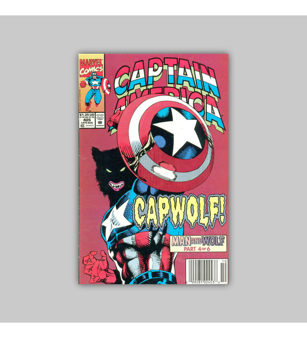 Captain America 405 1992