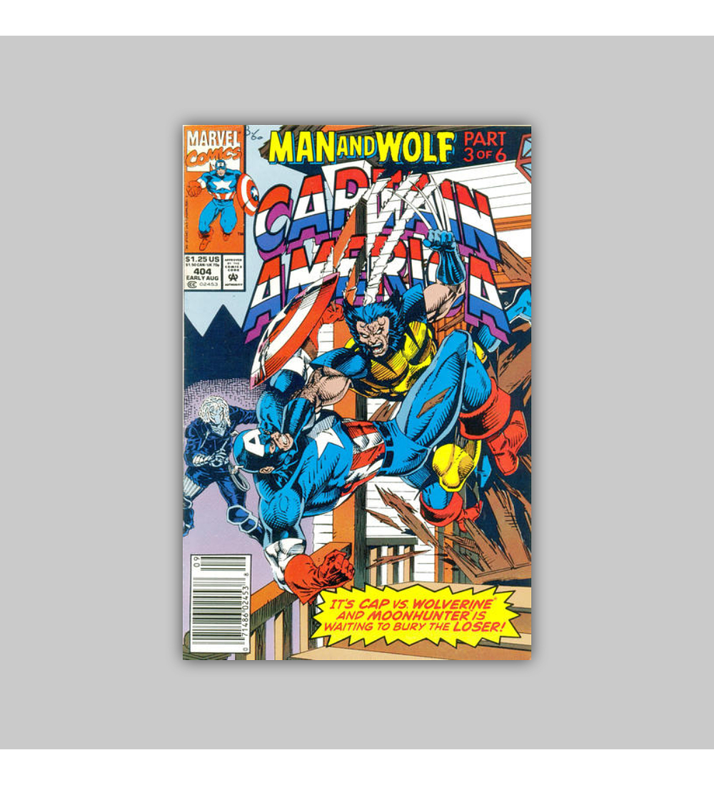 Captain America 404 1992