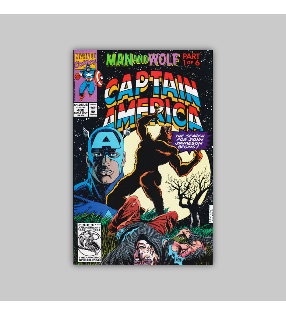 Captain America 402 1992