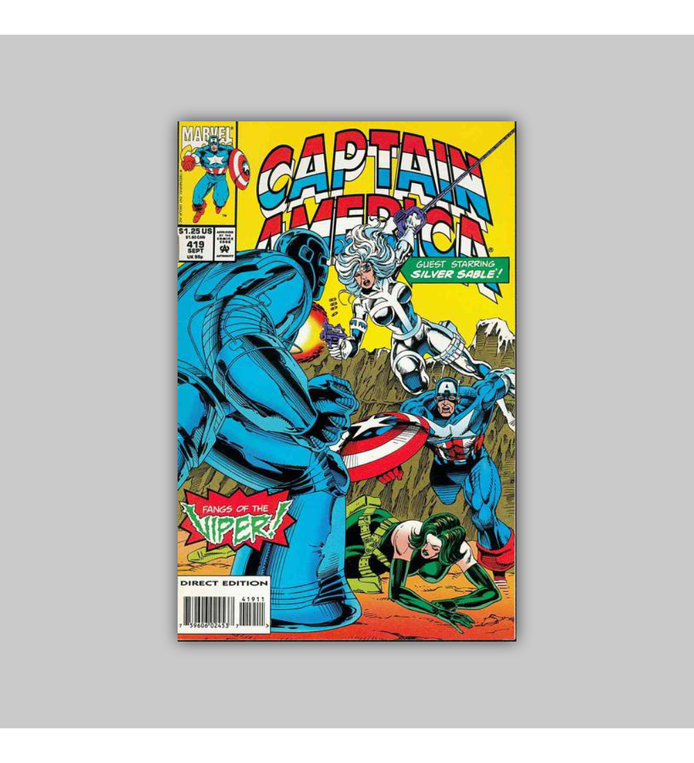 Captain America 419 1993