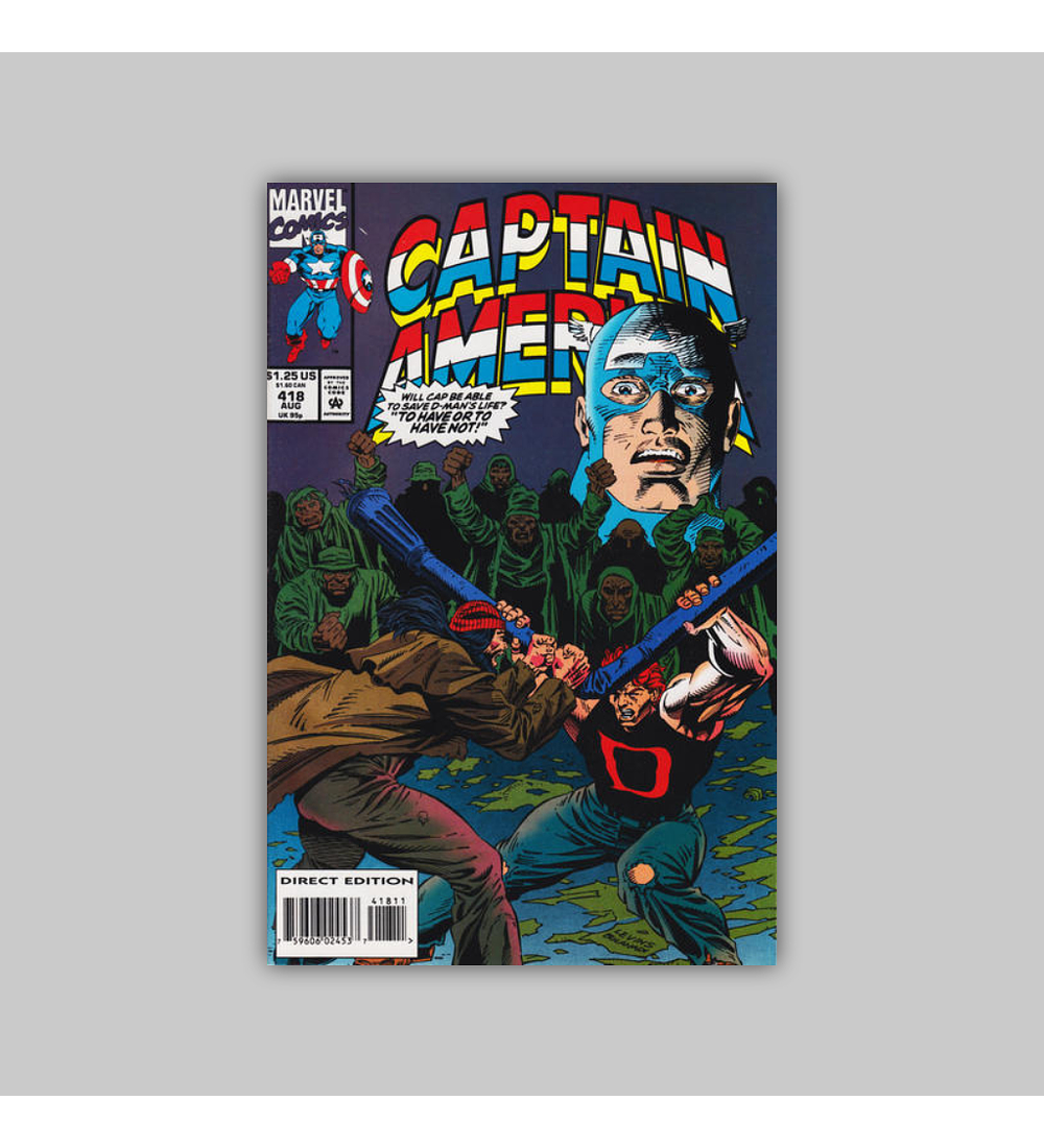 Captain America 418 1993