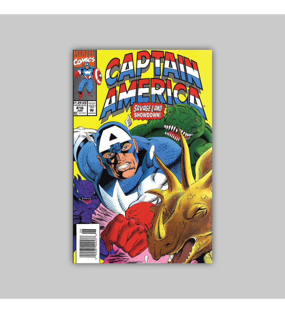 Captain America 416 1993