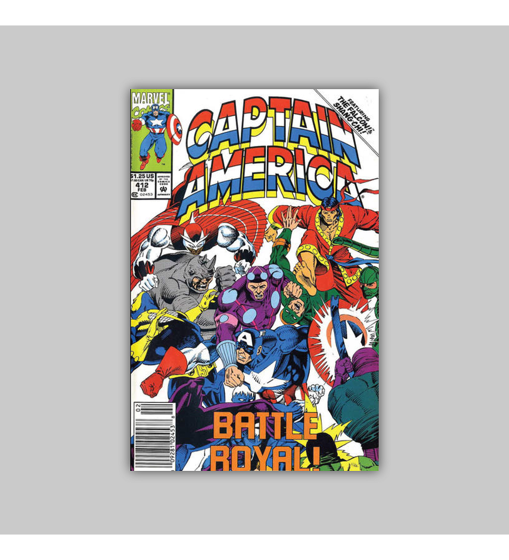 Captain America 412 1993