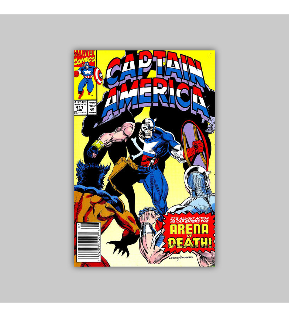Captain America 411 1993