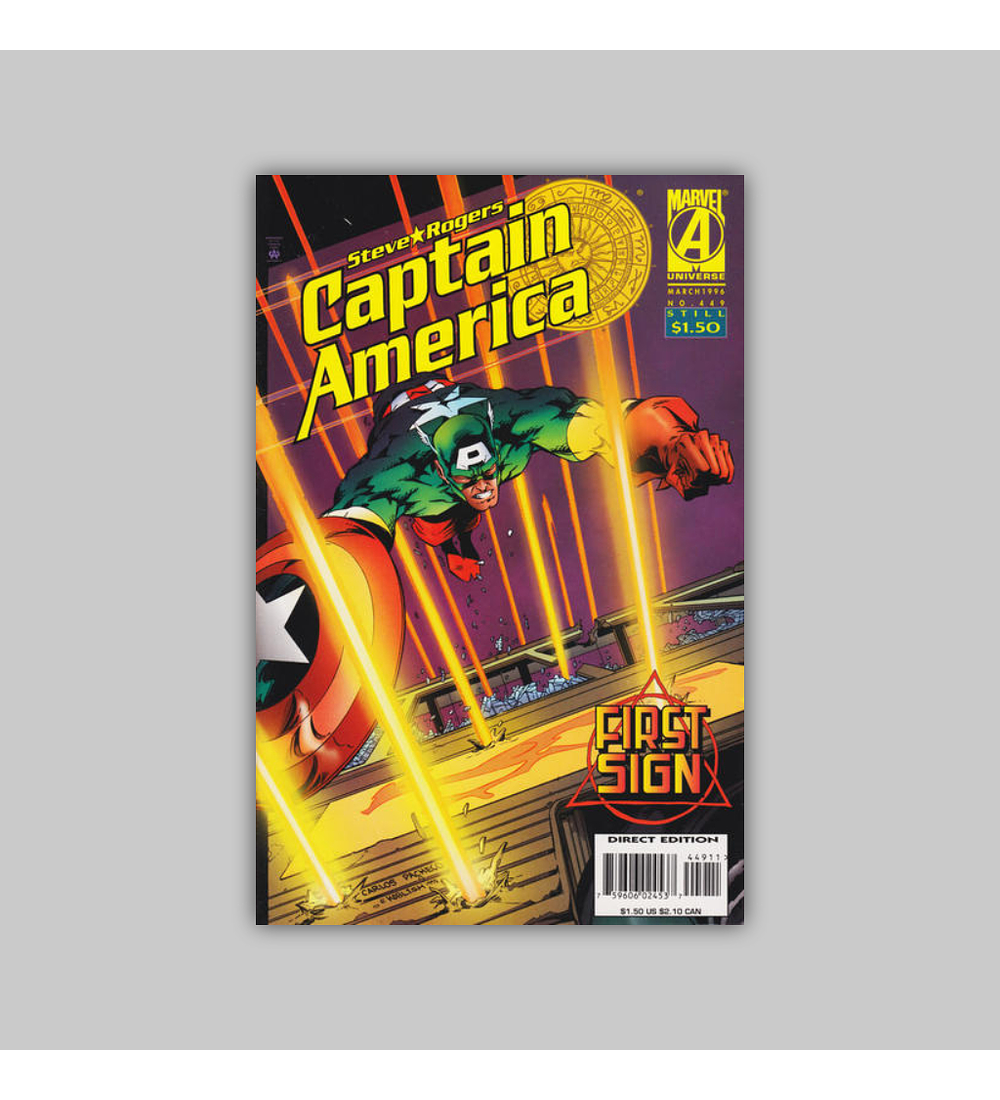 Captain America 449 1996