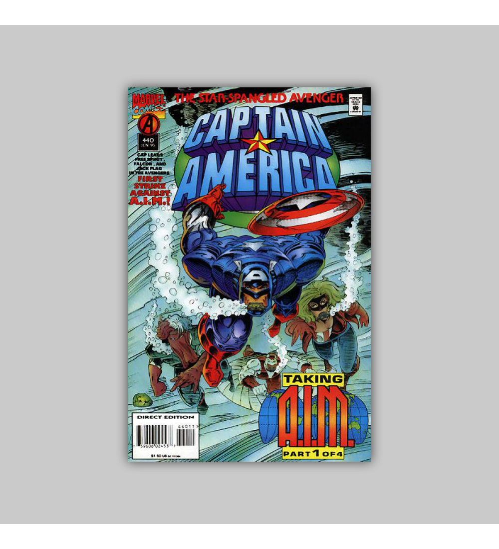 Captain America 440 1995