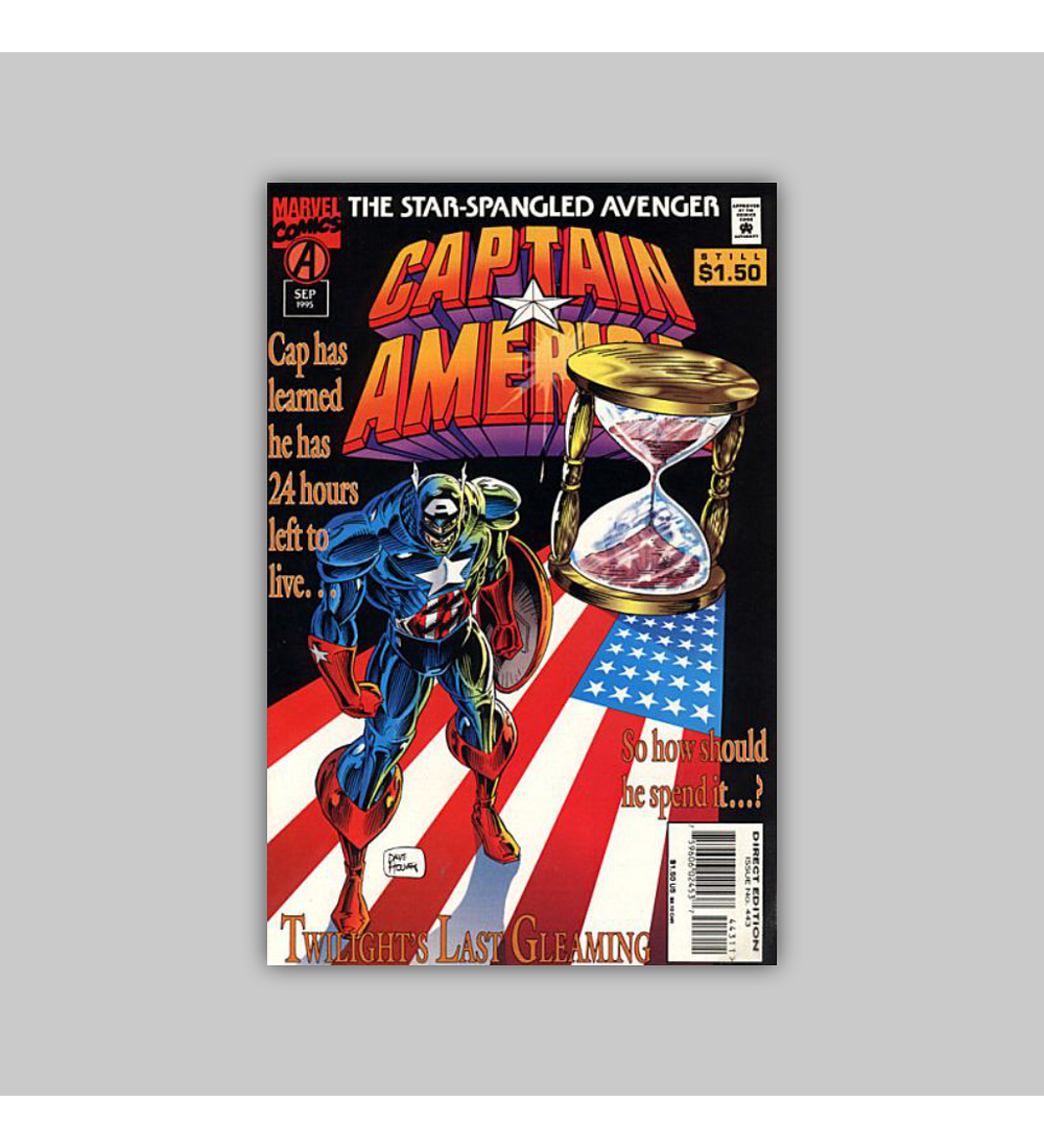 Captain America 443 VF (8.0) 1995