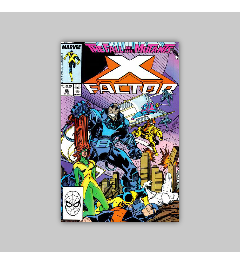 X-Factor 25 1988