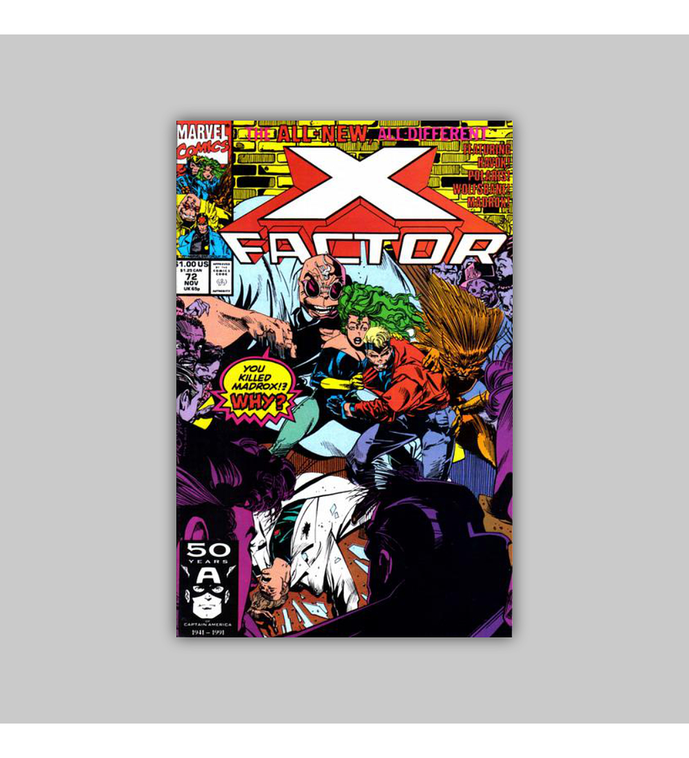 X-Factor 72 1991