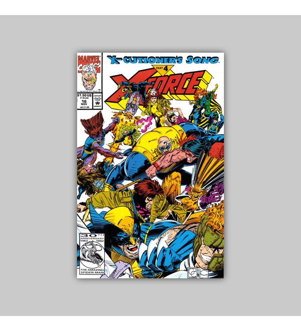 X-Force 16 1992