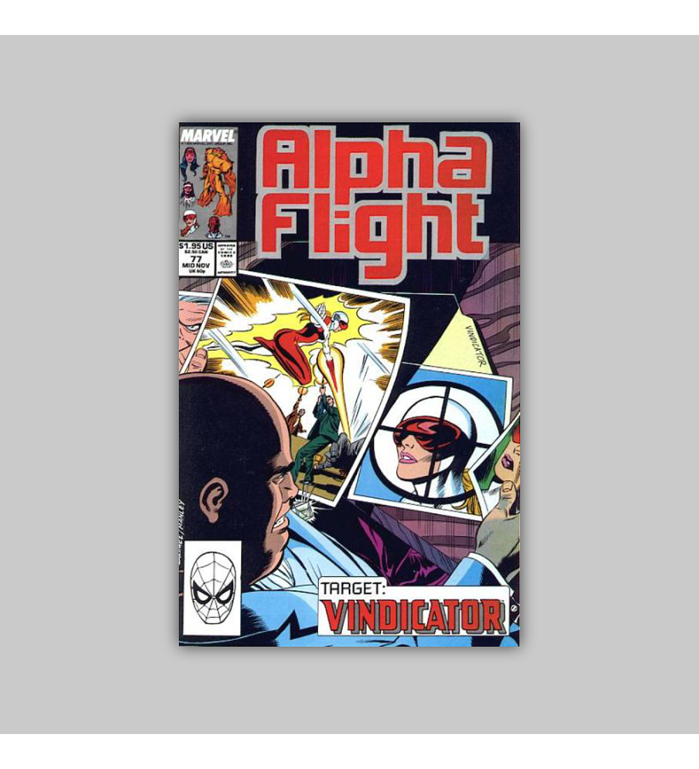 Alpha Flight 77 VF (8.0) 1989