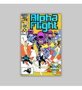 Alpha Flight 43 1987