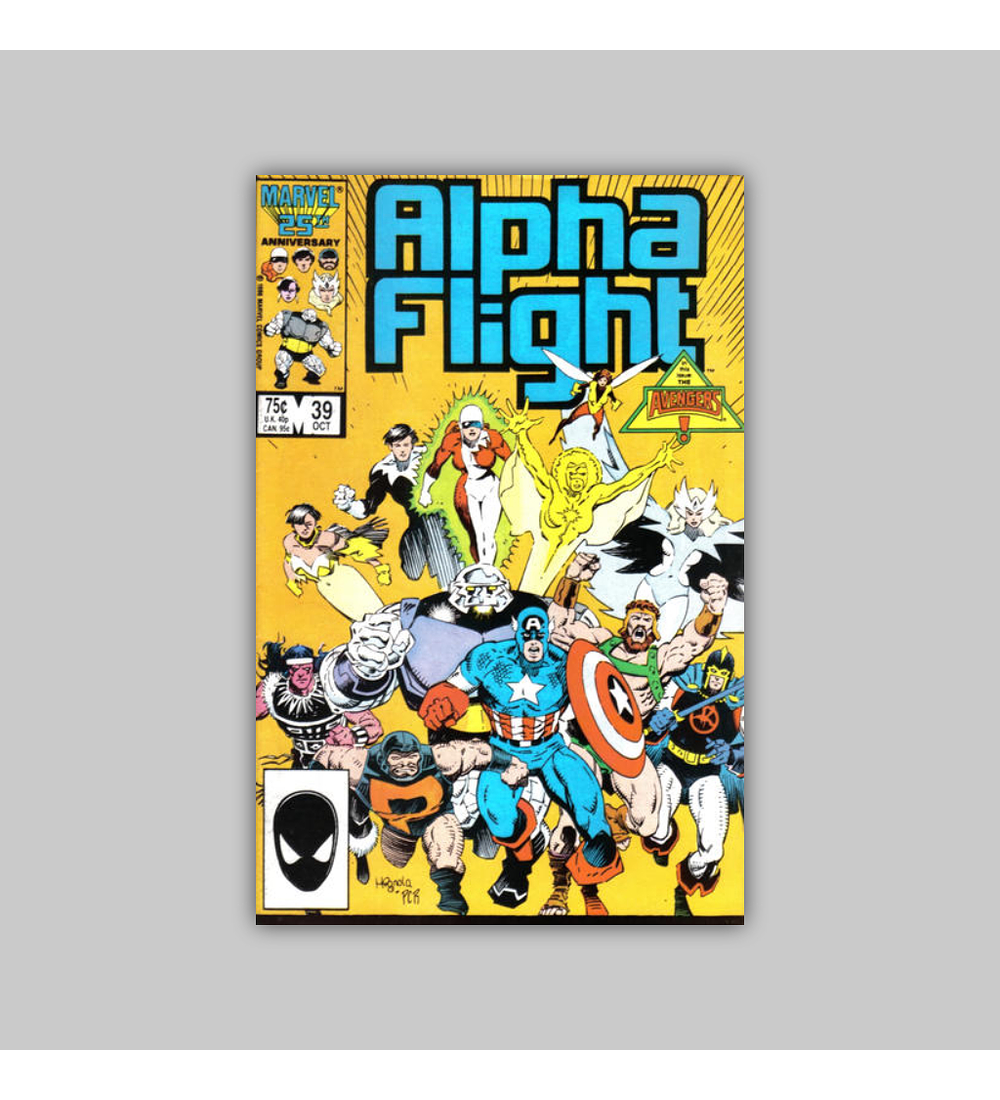 Alpha Flight 39 1986